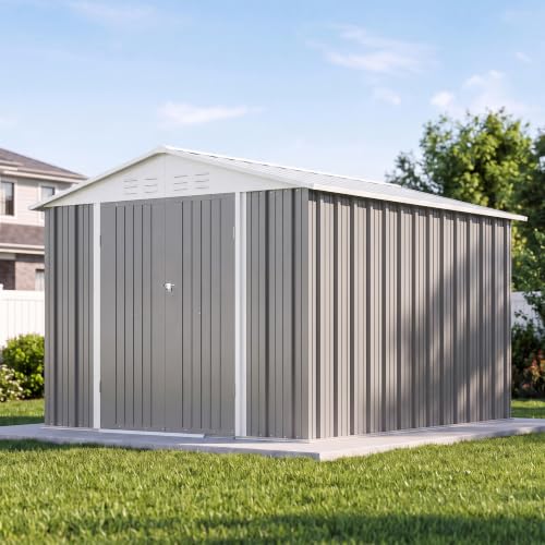 8x10 FT Outdoor Storage Shed