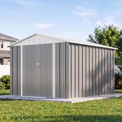 8x10 FT Outdoor Storage Shed