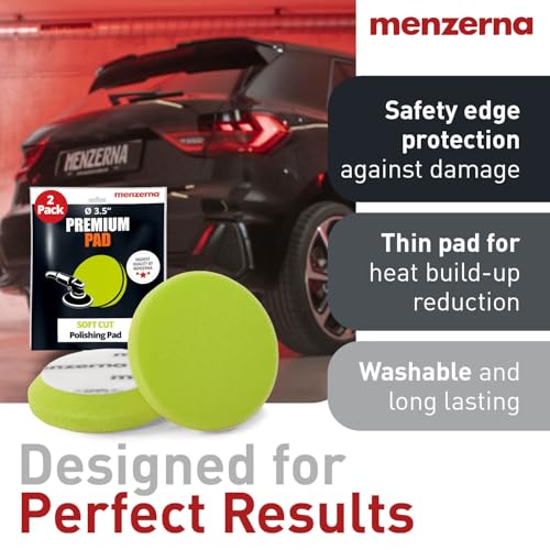 3.5 Inch 2X Premium Polishing Pads Finish I High Shine (2 Count)