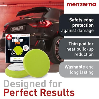3.5 Inch 2X Premium Polishing Pads Finish I High Shine (2 Count)