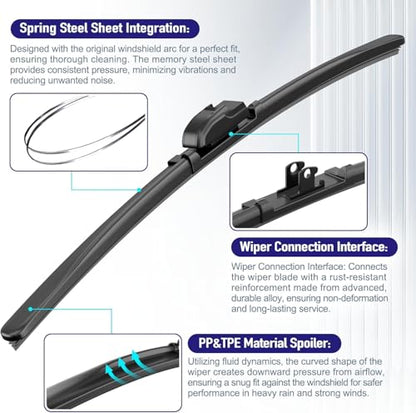 Wiper Blades for Honda Pilot 2016