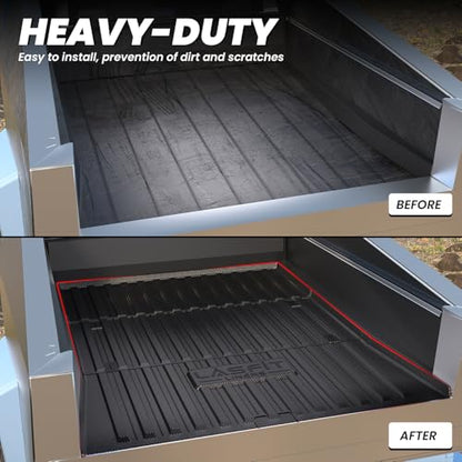 Premium Extra Thick Truck Bed Mat for Tesla Cybertruck 2023