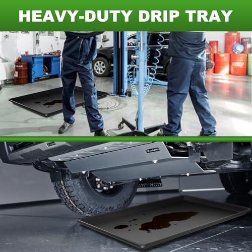 3Pcs Extra Oil Drip Pan for Under Car (3 Count)