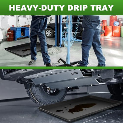 3Pcs Extra Oil Drip Pan for Under Car (3 Count)