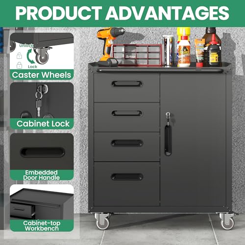Garage Storage Cabinet System