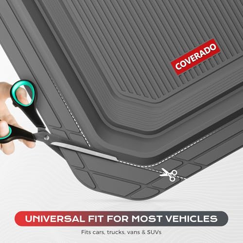 Heavy Duty Car Floor Mats (3 Count)