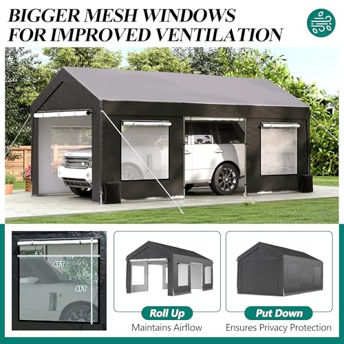 12' x 20' Heavy Duty Carport