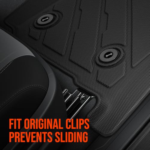 Floor Mats for Toyota Tacoma Double Cab 2024 2025 2026 (7 Count)