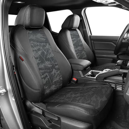 Tacoma Leather Car Seat Covers Custom Fit for Toyota Tacoma 2012 2013 2014 2015