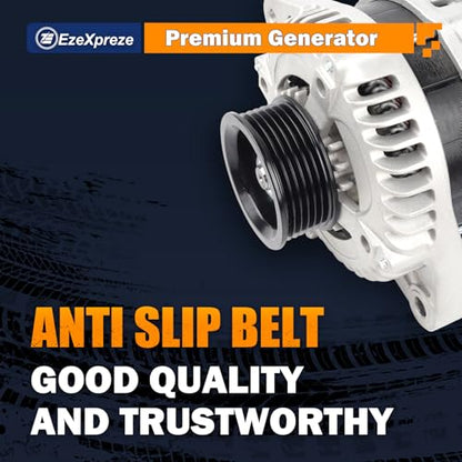 EzeXpreze New Alternator fit for Honda for Accord 2004 2005 2006 2007 130Amp 12V Compatible V6 3.0L