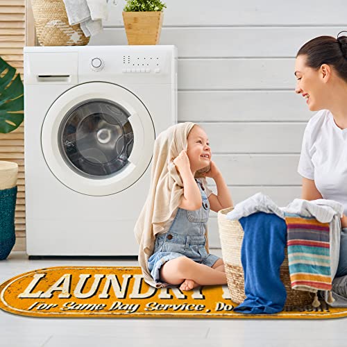 20" x 59" Oval Laundry Room Rug