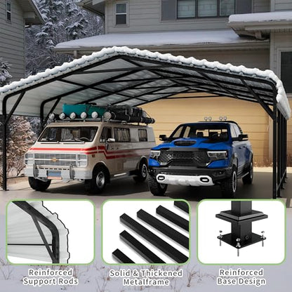 20x20 FT Metal Carport