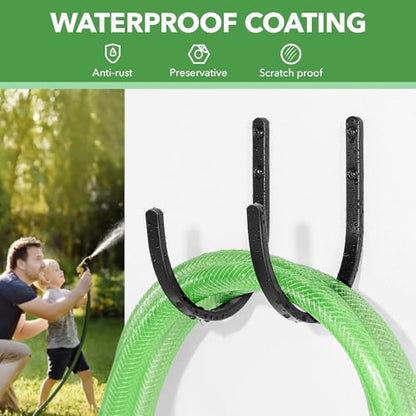 Garden Hose Holder Wall Mount (4 Count)