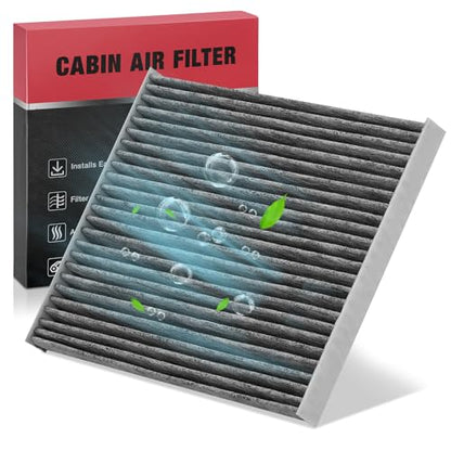 Cabin Air Filter with Activated Carbon Compatible with Hyundai Ioniq 2017