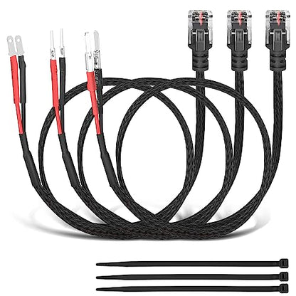20" Upgrade Mirror Plug Wire Tap for Uniden (3 Count)