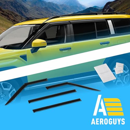 Extra Durable Window Deflectors Tape (4 Count)