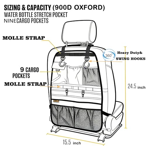 Car Seat Back Organizer