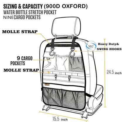 Car Seat Back Organizer