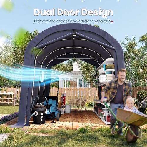 10' x 15' Carport Heavy Duty with Roll