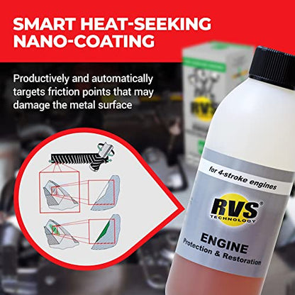 D8 engine oil treatment