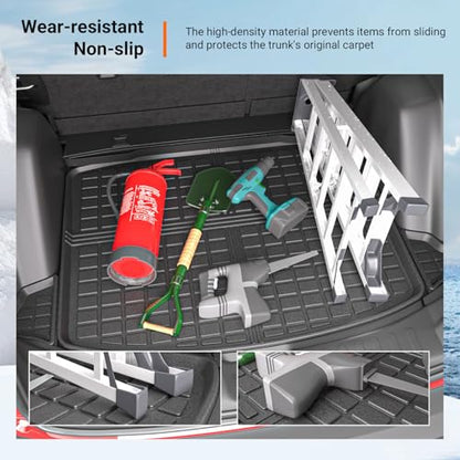 Fuel Cargo Mat Trunk Mat Compatible with 2017