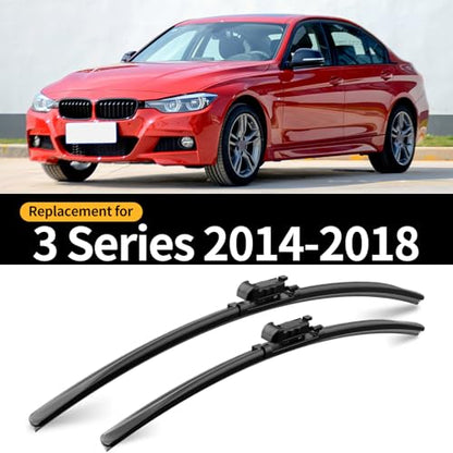 Front Windshield Wiper Blades for BMW 3 Series 2014