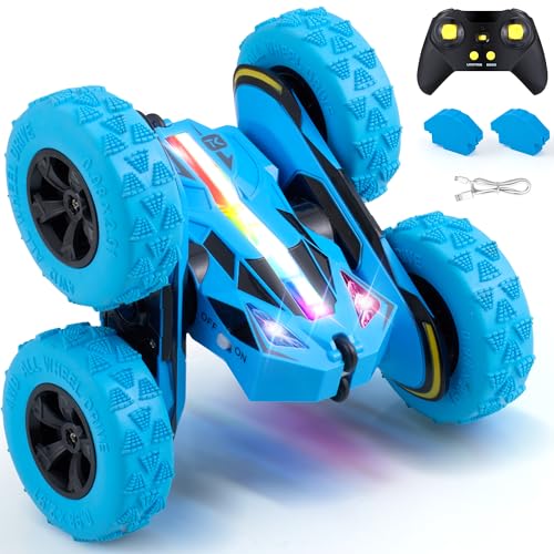 Remote Control Flip Stunt Car Double Sided Driving Crawler Toys