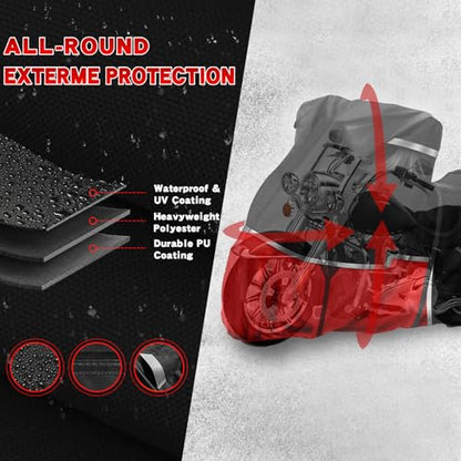 Motorcycle Cover for Harley Touring Model Road Glide Electra Glide Standard