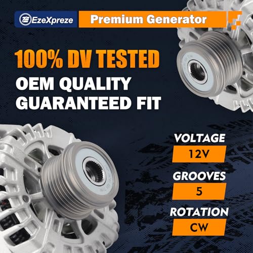 EzeXpreze New Alternator Compatible with 2012