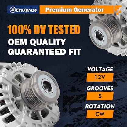 EzeXpreze New Alternator Compatible with 2012