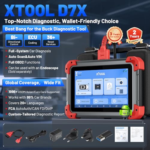 D7X OBD2 Scanner Diagnostic Tool