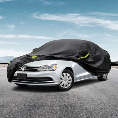 7 Layers Car Cover Custom Fit Volkswagen Jetta from 2005 to 2025