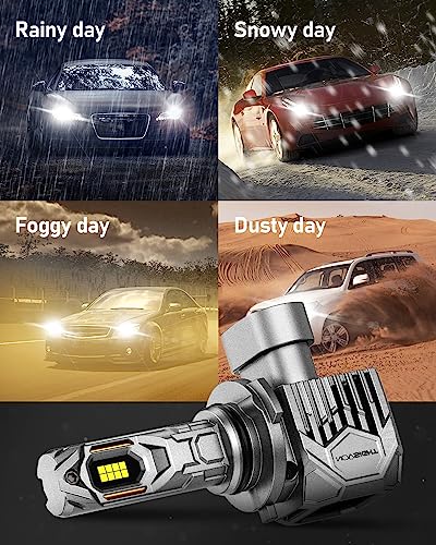 9005 LED Fog Light Bulbs (2 Count)