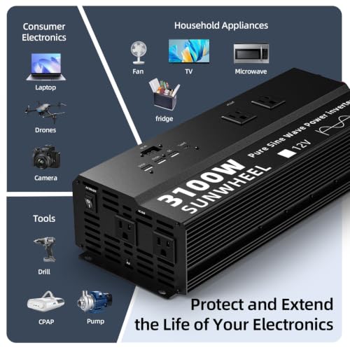 3100W Pure Sine Wave Inverter