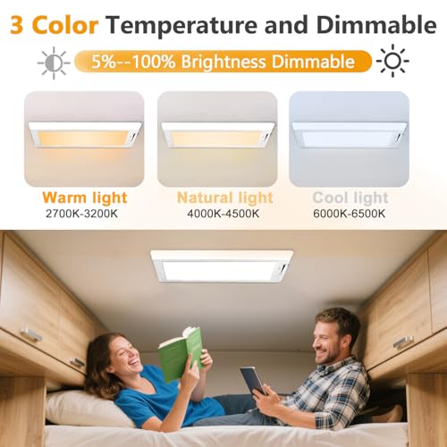 4 Pack 12 in RV LED Interior Lights (4 Count)