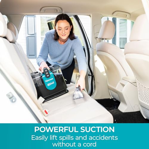 24V Cordless Portable Carpet & Upholstery Spot Cleaner Machine