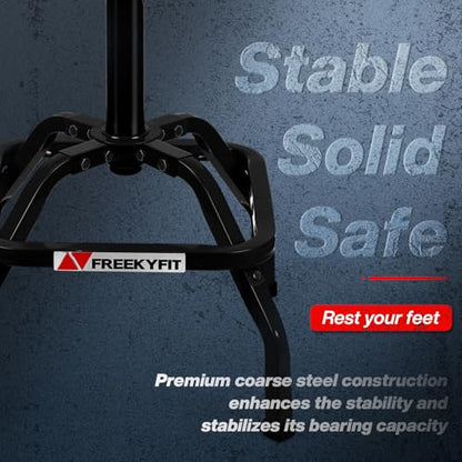 Garage Stool Adjustable Height Swivel Work Mechanic Shop Stool with Backrest