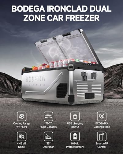 79QT Stainless Steel Car Fridge