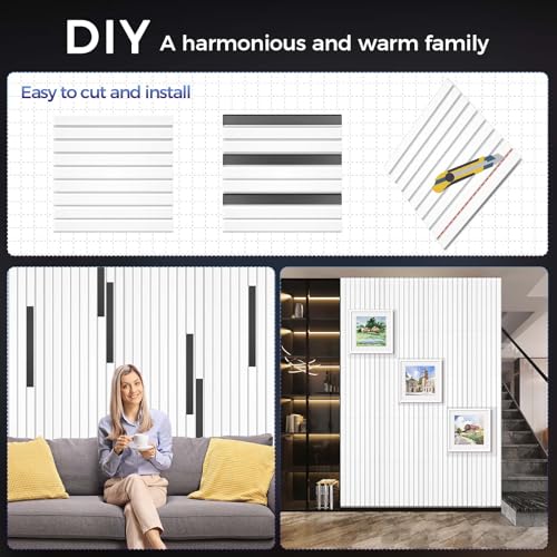 8 Pack Large Soundproof Wall Panels (8 Count)