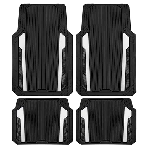 Heavy Duty Rubber Car Mats Metallic