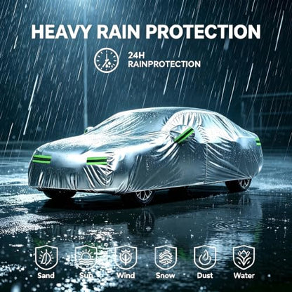 10 Layer Custom Fit Car Cover Waterproof All Weather