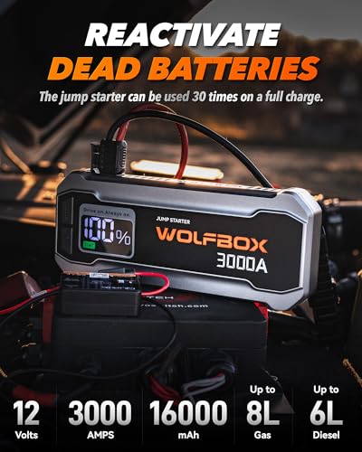 3000A Jump Starter