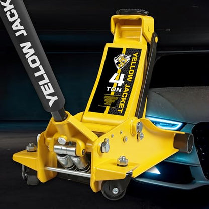 Low Profile Floor Jack with Dual Pumps Quickly Lift Hydraulic Car Jack with Pad