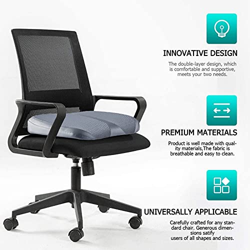 Car Memory Foam Heightening Seat Cushion for Short People Driving