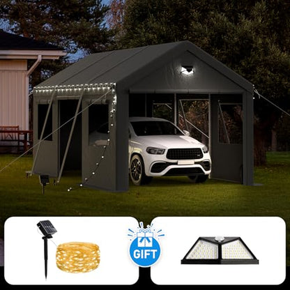 10x16 Heavy Duty Carport Canopy
