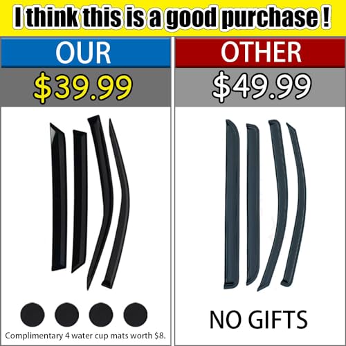 Rain Guards for CR (8 Count)