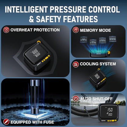 Tire Inflator Portable Air Compressor