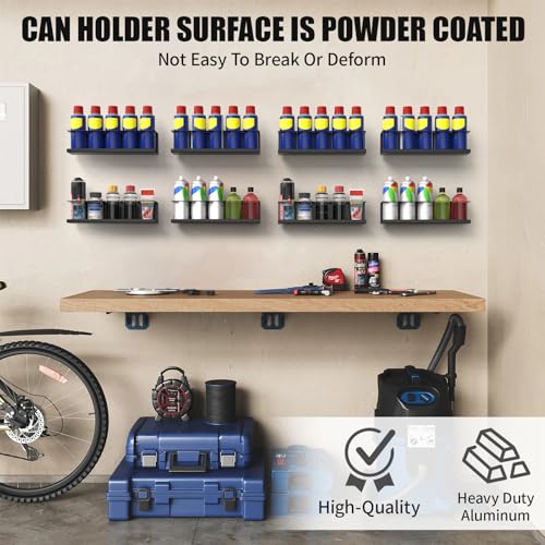 8 Pack Spray Bottle Holder Wall (8 Count)