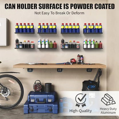 8 Pack Spray Bottle Holder Wall (8 Count)