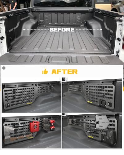 Heavy Duty Side Bed MOLLE Panel Fit for 2020